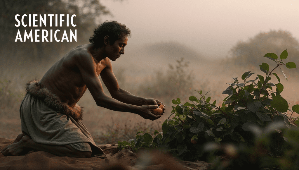 Scientific American: Early Man and Vegetarianism