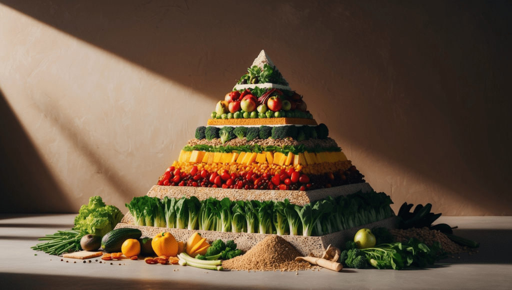 The Vegan Food Pyramid