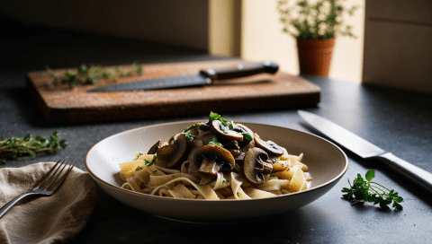 Vegan Mushroom Stroganoff Recipe