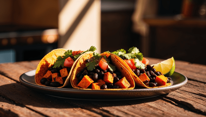 Vegan Sweet Potato Tacos Recipe