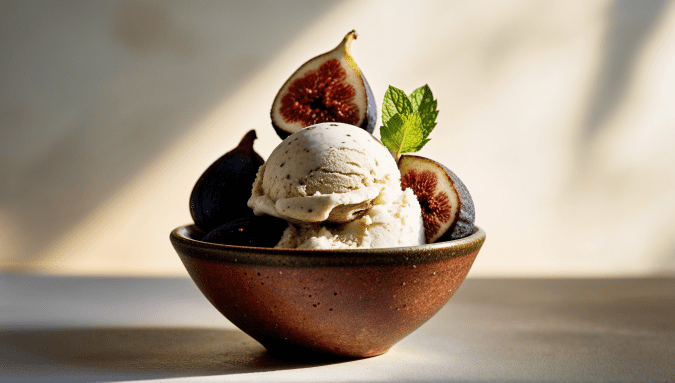 Vegetarian Fig Gelato Recipe