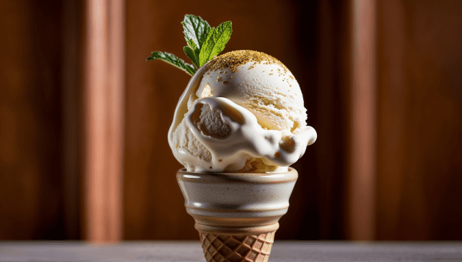 Vegetarian Vanilla Ice Cream Recipe