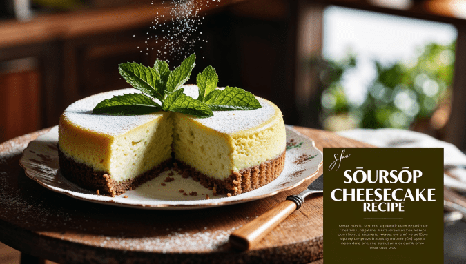 Soursop cheesecake recipe