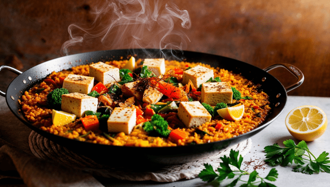 Vegetarian Paella Recipe