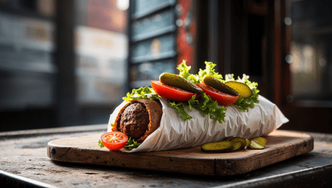 Vegetarian Doner Kebab Recipe