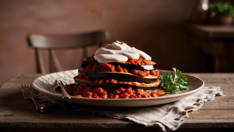 Vegetarian Moussaka Recipe