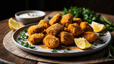 Homemade Vegetarian Chicken Nuggets