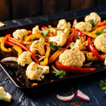 Sheet Pan Cauliflower Fajitas Vegetarian