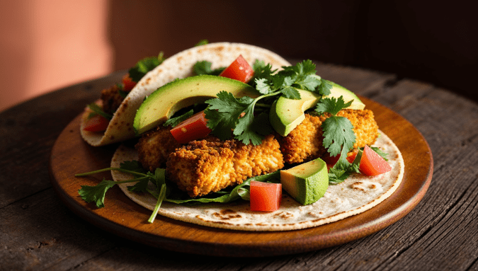 Vegetarian Fish Tacos Recipe