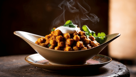 Vegetarian Chickpea Tikka Masala Recipe