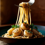 Vegan Scallops with Angel Hair Pasta Recipe