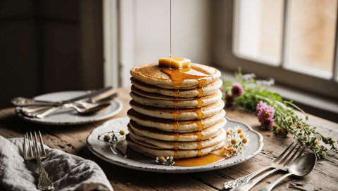 Simple Vegetarian Pancakes Recipe