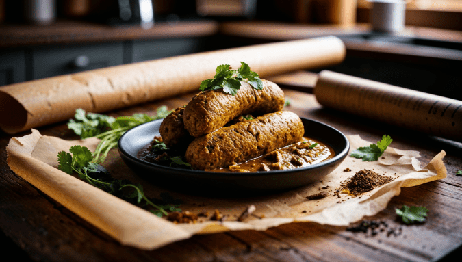 Vegetarian Curry Sausage Recipe