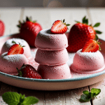 Vegan Frozen Strawberry Yogurt Bites