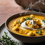 Vegetarian Roasted Cauliflower Soup Recipe