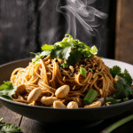 Vegetarian Thai Peanut Noodles Recipe