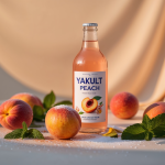 Vegetarian Yakult Peach Recipe