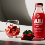 Vegetarian Yakult Strawberry Recipe