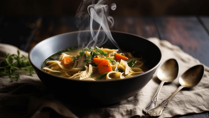 Vegan Chicken Noodle Soup