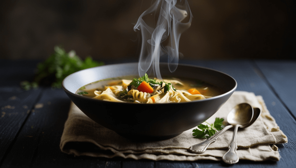 Vegan Chicken Noodle Soup