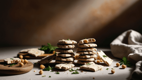 Gluten-Free, Grain-Free Chickpea Flour Crackers Recipe