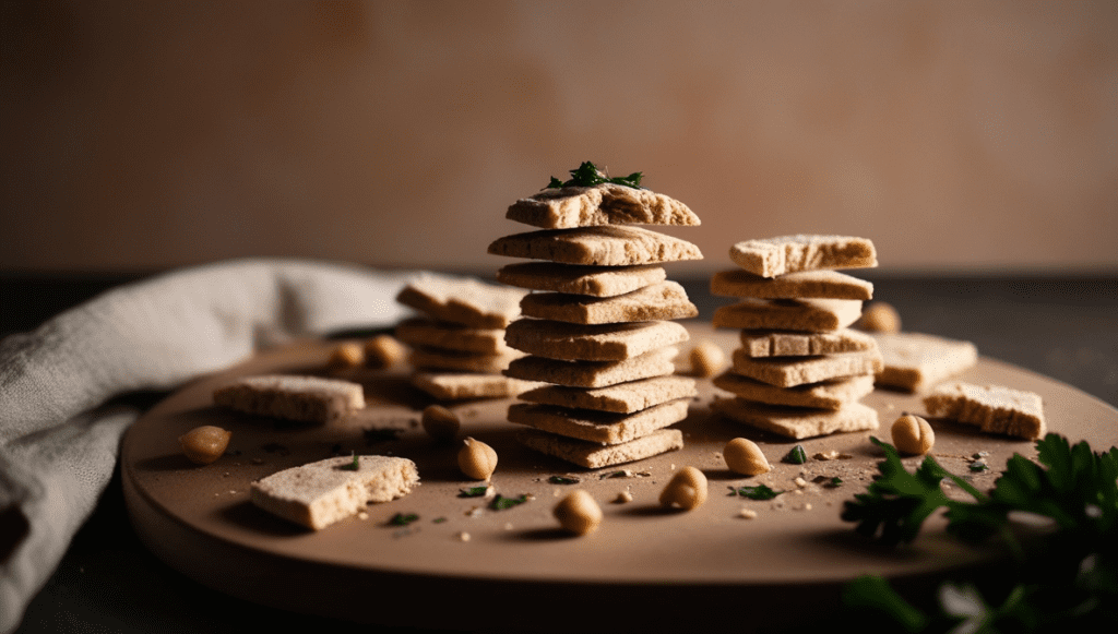 Gluten Free Grain-Free Chickpea Flour Crackers Recipe