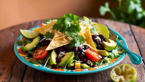 Vegetarian Taco Salad Recipe