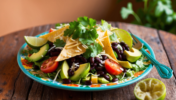 Vegetarian Taco Salad Recipe