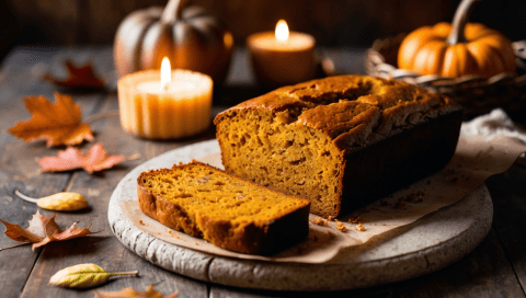 Vegan Pumpkin Banana Bread Recipe