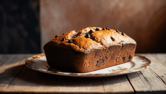 Vegan Chocolate Chip Banana Bread Recipe