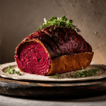 Seitan Wellington: Seitan Roast With Beetroot