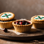 Vegan Mince Pies with Cherry and Hazelnut