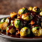 Maple Balsamic Brussels Sprouts