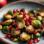 Sizzled Sprouts with Pistachios & Pomegranate