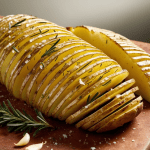 Hasselback Potatoes: Garlic and Rosemary-Infused Delight