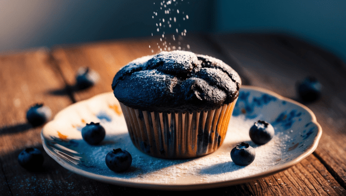 1 Bowl Vegan Blueberry Muffins Recipe