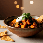 Sweet Potato Black Bean Chili Recipe (Vegan & Gluten Free)