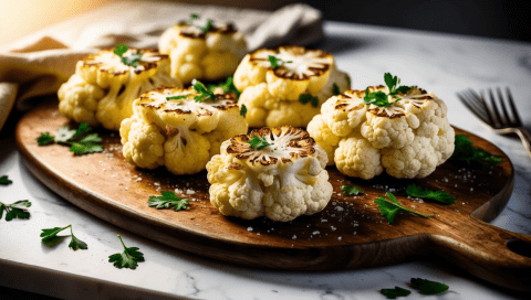 Roasted Cauliflower Steaks Recipe (Vegan & Gluten Free)