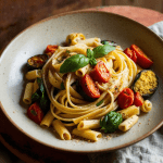 Roasted Ratatouille Vegan Alfredo