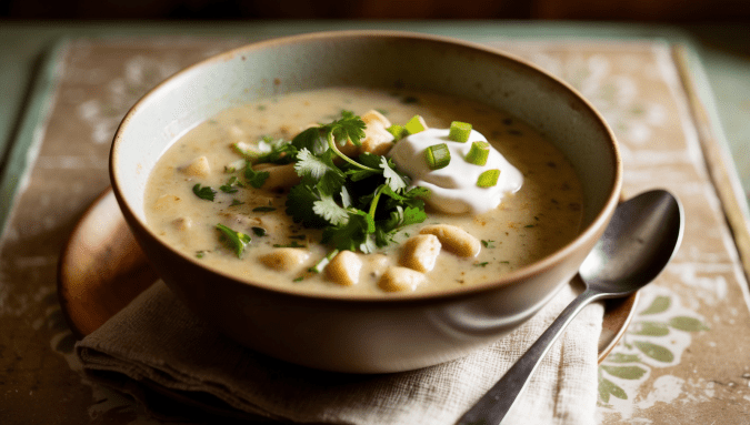 Vegan White Chili (Creamy and Hearty!)