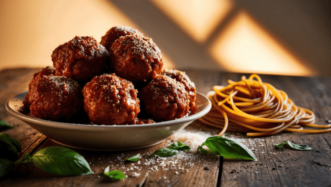 Impossible Meatballs (Vegan)