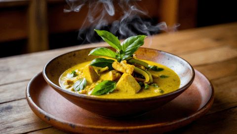 Vegan Thai Yellow Curry