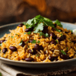 Vegan Spanish Rice and Beans (Mexican Rice)