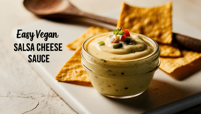 Vegan Salsa Cheese Sauce