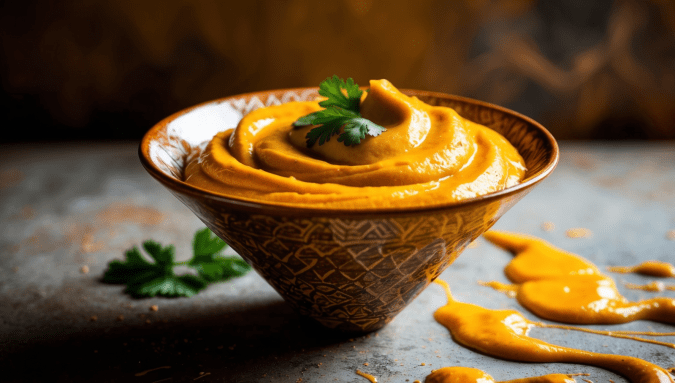 Vegan Mango Shawarma Sauce