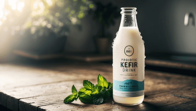 Probiotic Kefir Drink Recipe (Vegan)