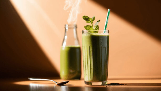 Green Superfood Shake Recipe (Vegan)