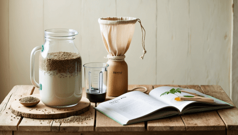 How to Make Hemp Milk at Home