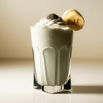 Pea Protein Shake: A Creamy and Nutritious Blend of Pea Protein, Almond Milk, and Banana