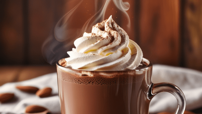 Vegan Hot Chocolate: A Creamy, Decadent Drink Made with Cocoa Powder and Almond Milk